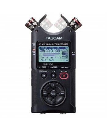 Tascam DR40X Registratore audio a quattro tracce Registratori Portatili